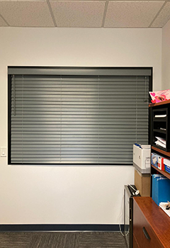 Aluminum Blinds for Large Office Windows in Moraga