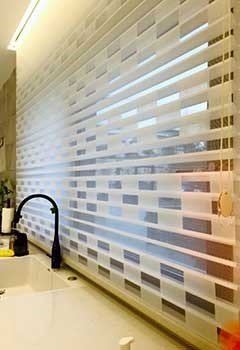 Kitchen Roller Window Shades,  Asco