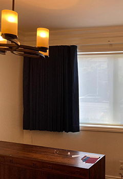 Roller Shades and Blackout Curtains in Oakland